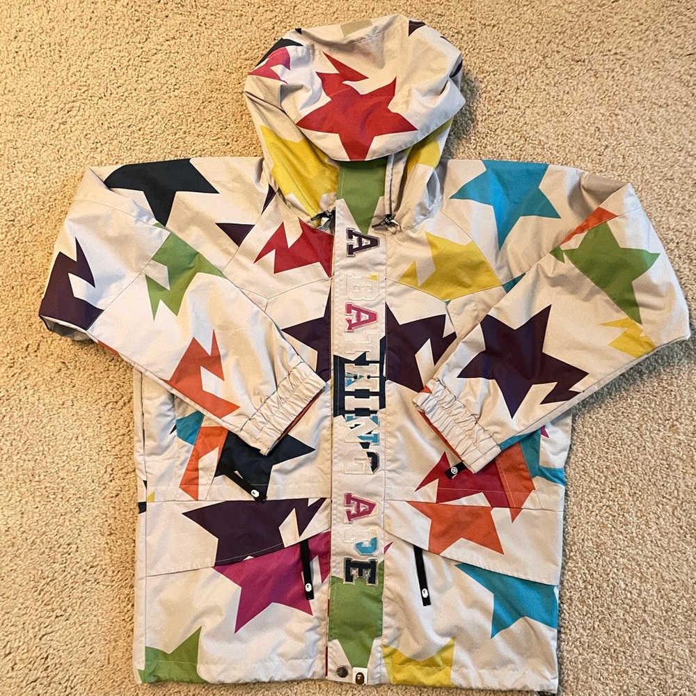 Bape Bapesta Snowboarding Jacket - Nigo Era